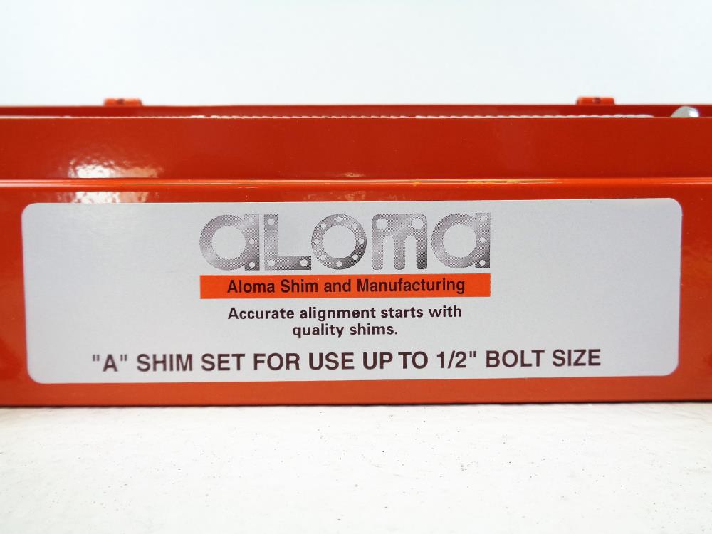 Aloma "A" Shim Set - For use up to 1/2" Bolt Size